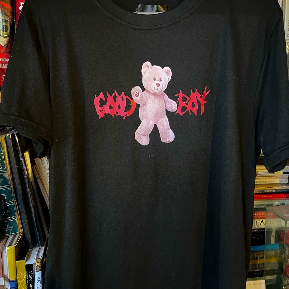 Streetwear goth good boy teddy bear shirt